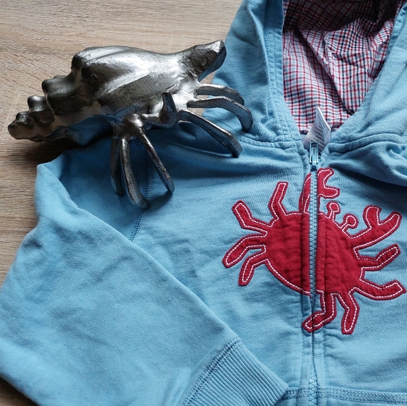2008 nwot Gymboree crab hoodie - Picture 13 of 14